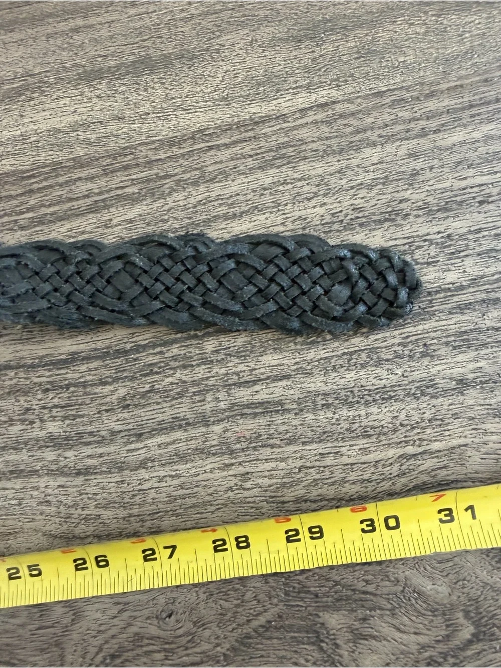 Talbots braided leather